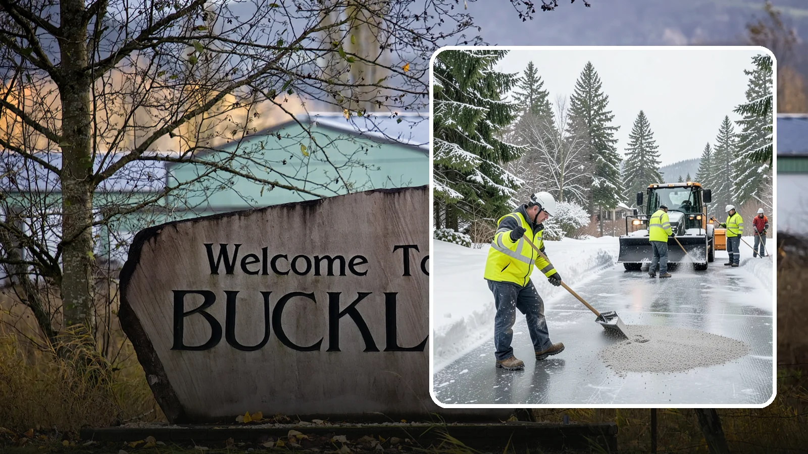 HOA Deicing in Buckley, Pierce County, WA - Community-wide deicing for homeowner associations, protecting shared roads, mailbox kiosks, and clubhouse walks from the glaze...