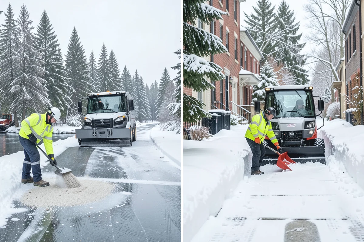 HOA Deicing in Buckley, Pierce County, WA - Map association streets, kiosks, amenity walks, and guest lots with the board
