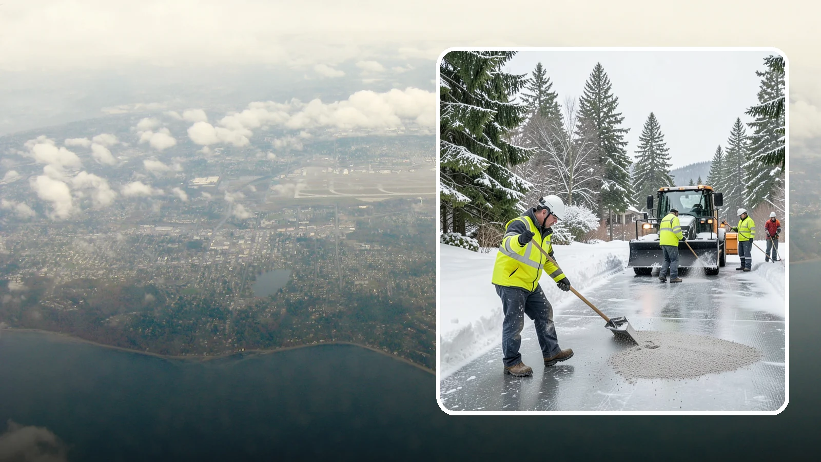 HOA Deicing in Burien, King County, WA - Community-wide deicing for homeowner associations, protecting shared roads, mailbox kiosks, and clubhouse walks from the glaze...