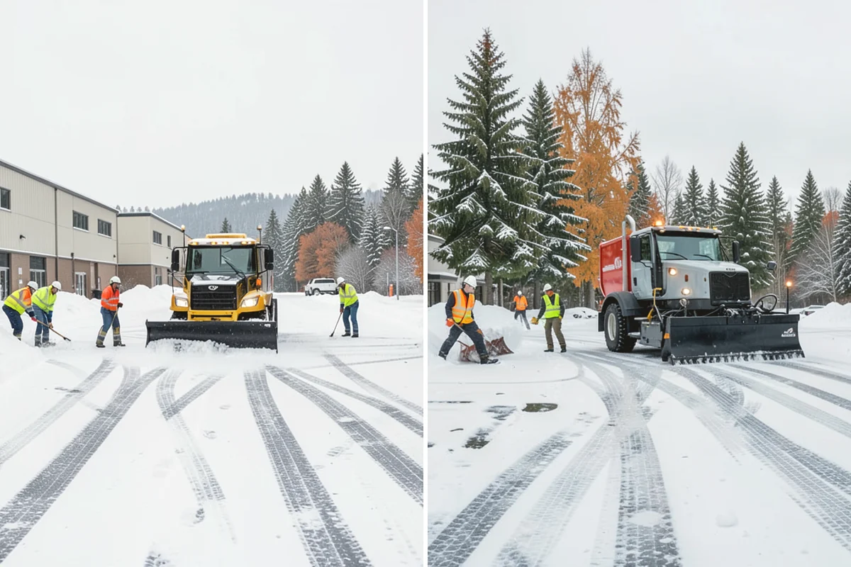 HOA Deicing in Burlington, Skagit County, WA - Map association streets, kiosks, amenity walks, and guest lots with the board