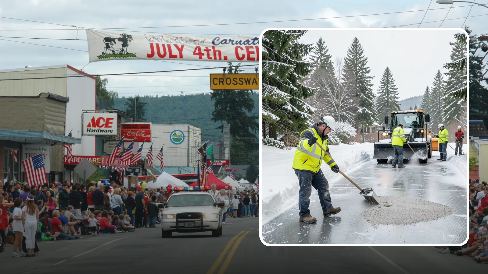 HOA Deicing in Carnation, King County, WA - Community-wide deicing for homeowner associations, protecting shared roads, mailbox kiosks, and clubhouse walks from the glaze...