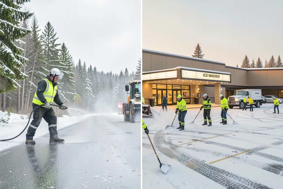 HOA Deicing in Carnation, King County, WA - Map association streets, kiosks, amenity walks, and guest lots with the board
