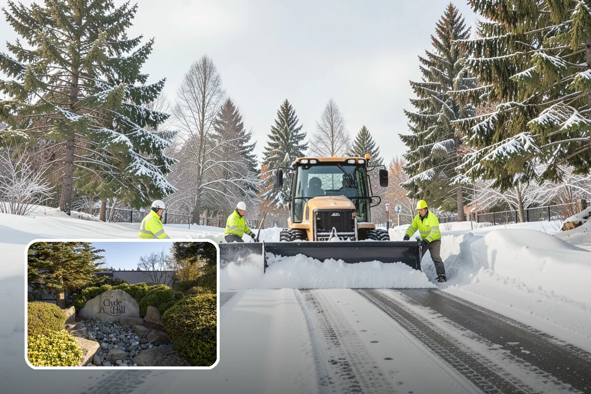 HOA Deicing in Clyde Hill, King County, WA - Demonstrates board due diligence with documented common-area care