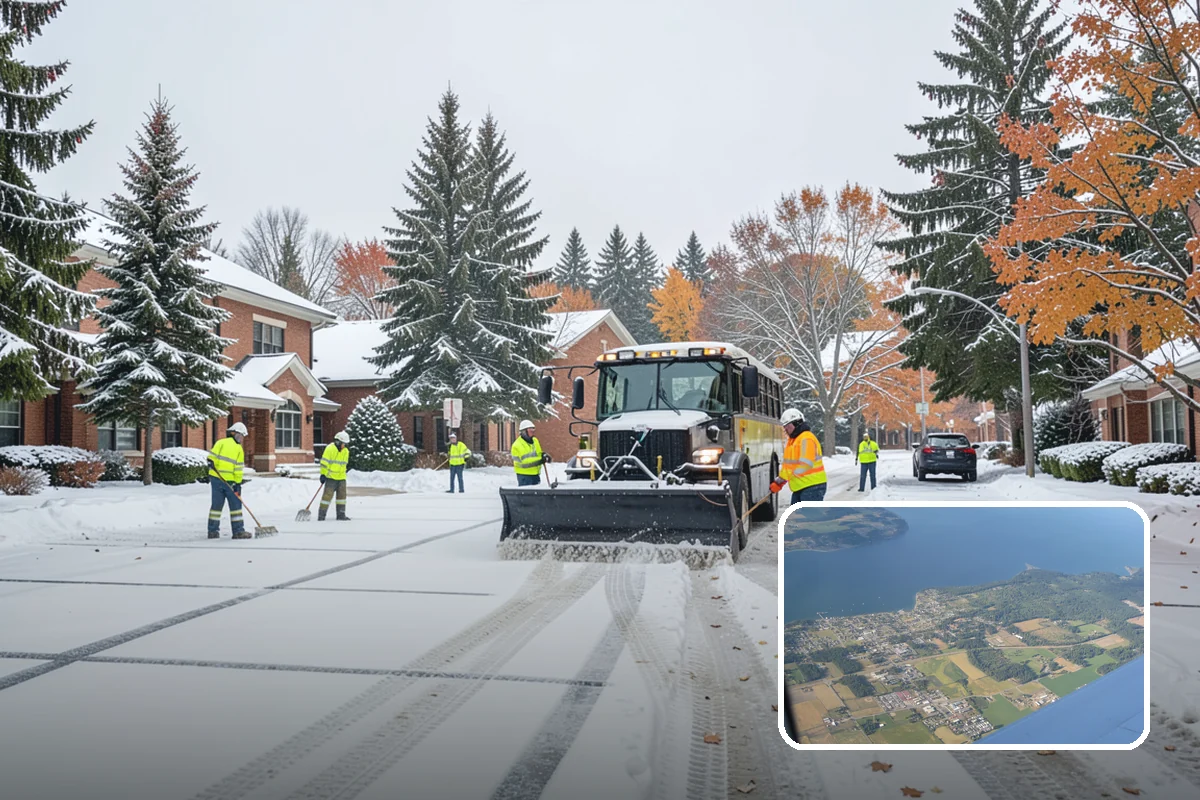 HOA Deicing in Coupeville, Island County, WA - Demonstrates board due diligence with documented common-area care