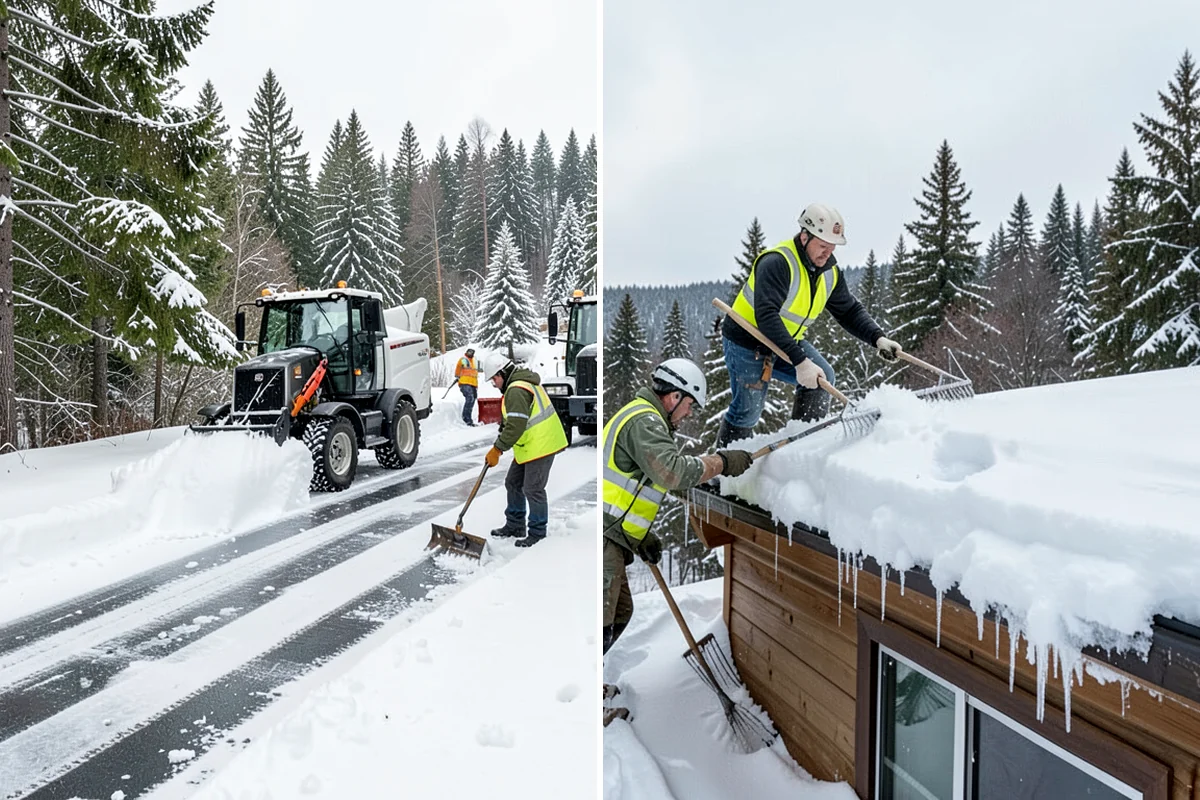 HOA Deicing in Federal Way, King County, WA - Map association streets, kiosks, amenity walks, and guest lots with the board