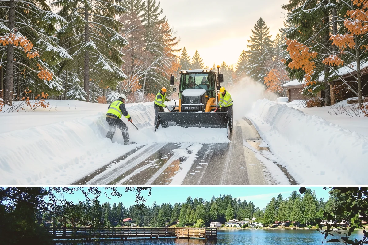 HOA Deicing in Federal Way, King County, WA - Ice control aligns with the December-through-February core season, with added visits during prolonged outflow-driven freezes...