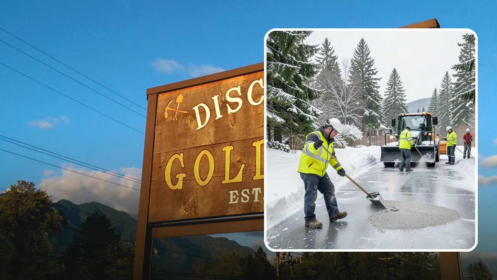 HOA Deicing in Gold Bar, Snohomish County, WA - Community-wide deicing for homeowner associations, protecting shared roads, mailbox kiosks, and clubhouse walks from the glaze...