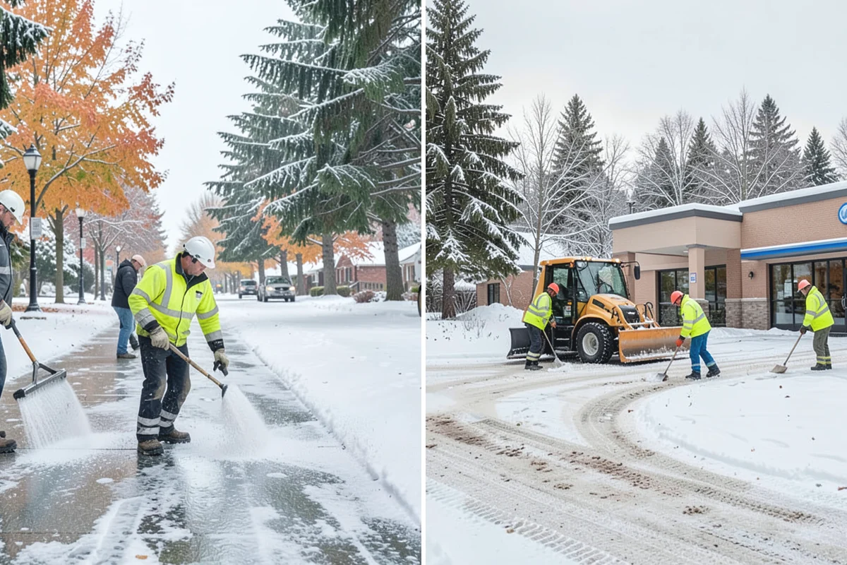 HOA Deicing in Gold Bar, Snohomish County, WA - Map association streets, kiosks, amenity walks, and guest lots with the board