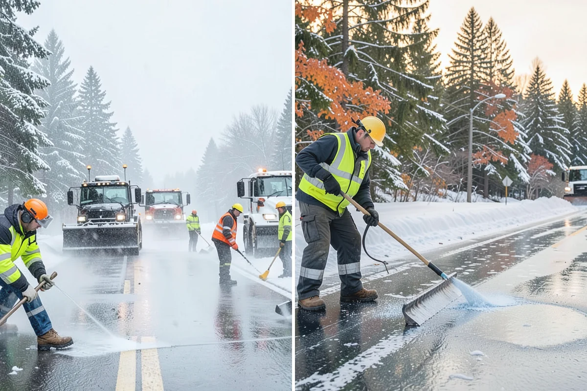 HOA Deicing in Hamilton, Skagit County, WA - Map association streets, kiosks, amenity walks, and guest lots with the board
