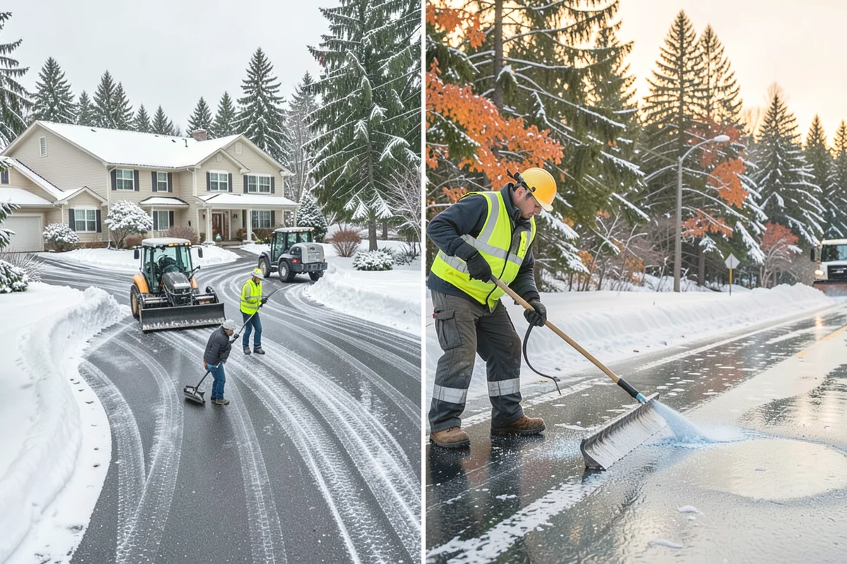 HOA Deicing in Issaquah, King County, WA - Map association streets, kiosks, amenity walks, and guest lots with the board