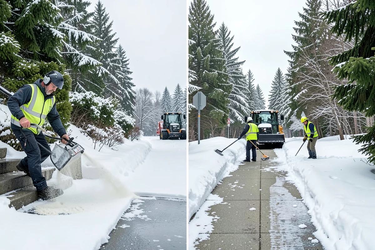 HOA Deicing in Kenmore, King County, WA - Map association streets, kiosks, amenity walks, and guest lots with the board