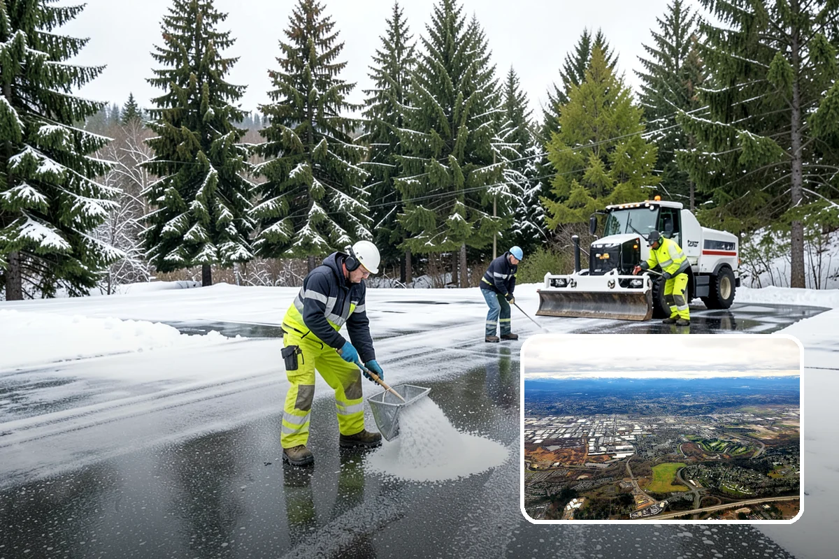 HOA Deicing in Kent, King County, WA - Demonstrates board due diligence with documented common-area care