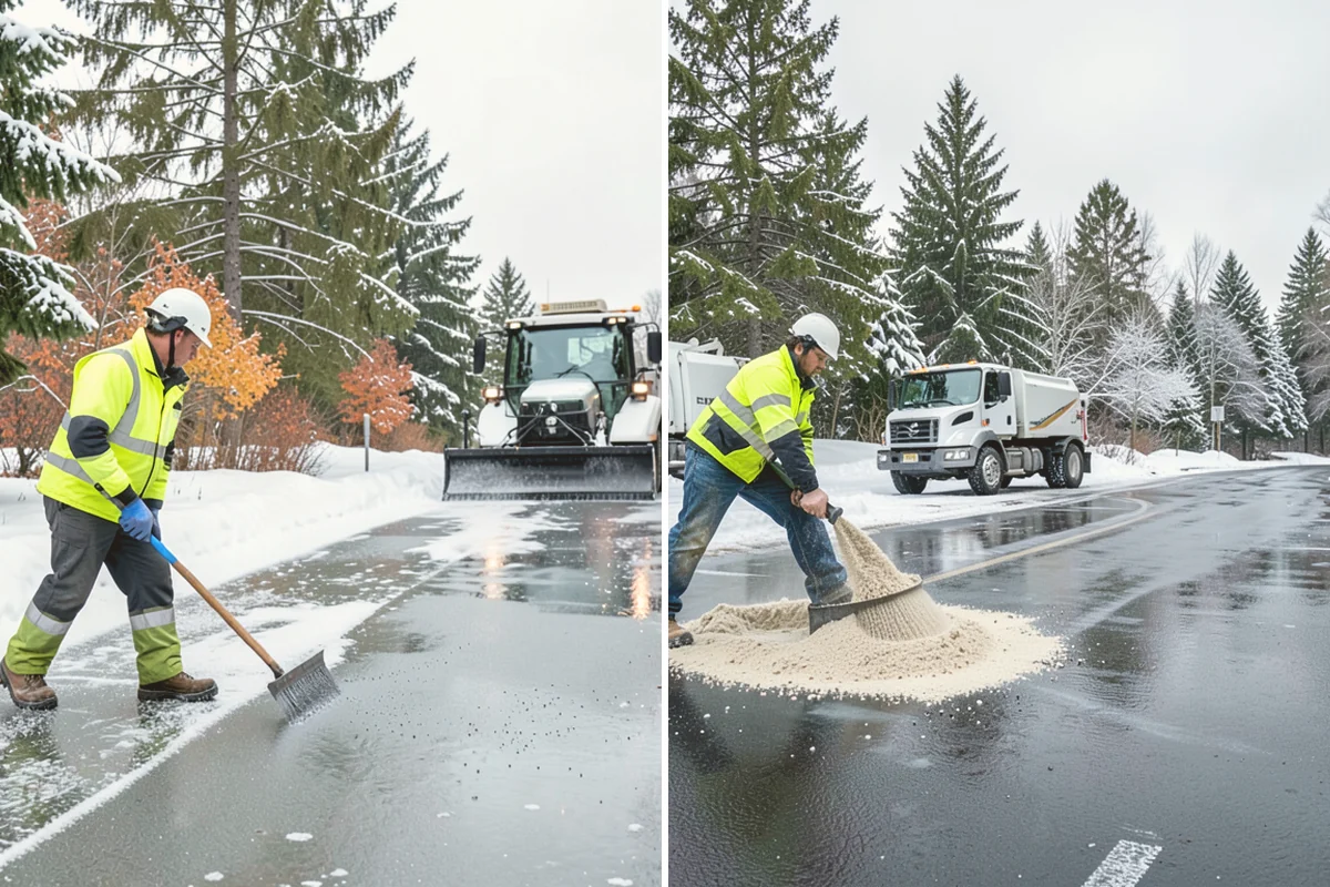HOA Deicing in Kirkland, King County, WA - Map association streets, kiosks, amenity walks, and guest lots with the board