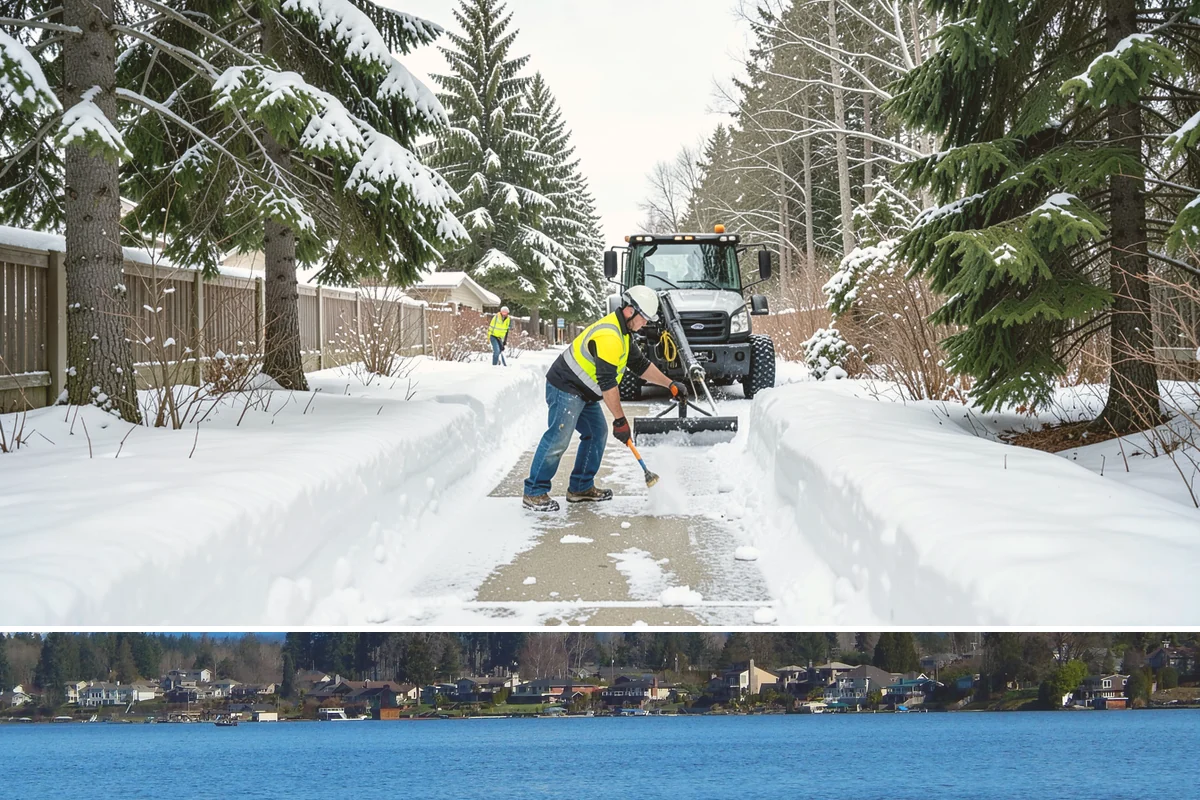 HOA Deicing in Lake Stevens, Snohomish County, WA - Ice control aligns with the December-through-February core season, with added visits during prolonged outflow-driven freezes...