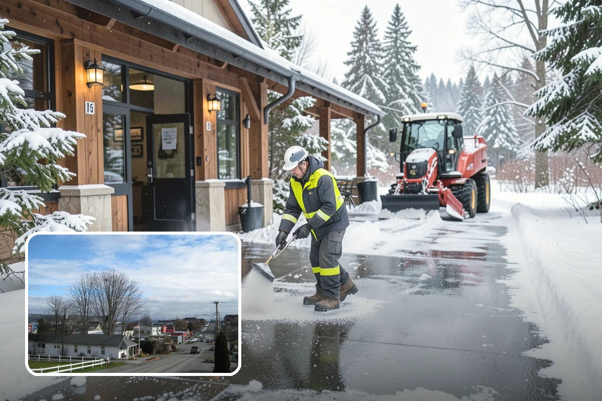 HOA Deicing in Langley, Island County, WA - Demonstrates board due diligence with documented common-area care
