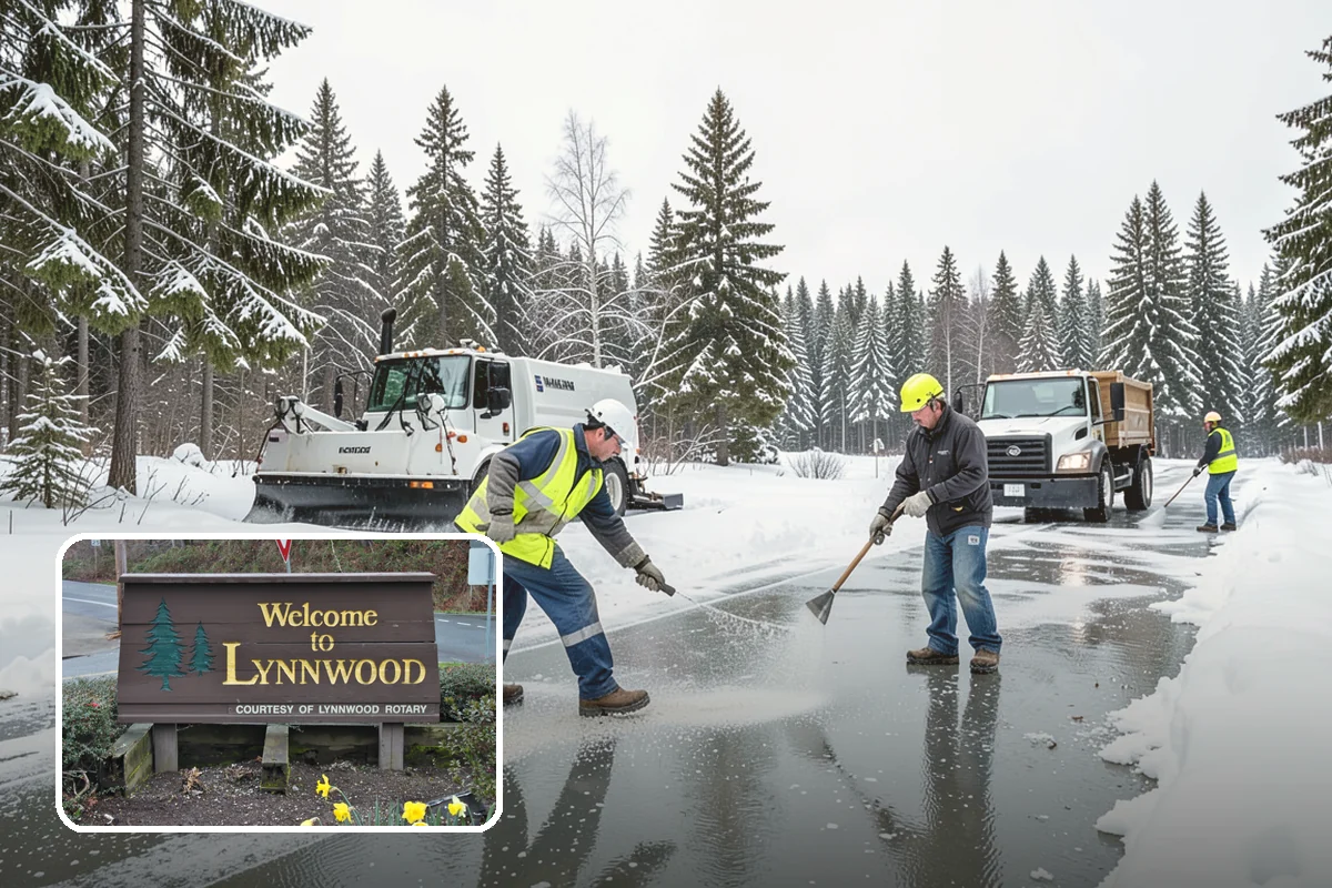 HOA Deicing in Lynnwood, Snohomish County, WA - Demonstrates board due diligence with documented common-area care