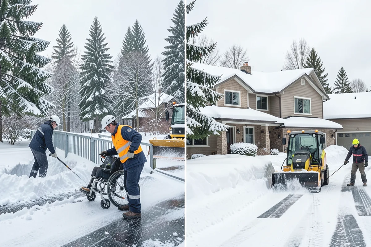 HOA Deicing in Marysville, Snohomish County, WA - Map association streets, kiosks, amenity walks, and guest lots with the board
