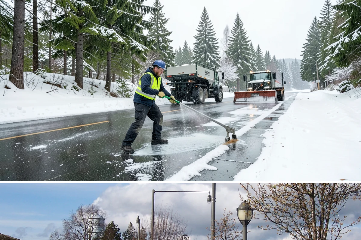 HOA Deicing in Marysville, Snohomish County, WA - Ice control aligns with the December-through-February core season, with added visits during prolonged outflow-driven freezes...