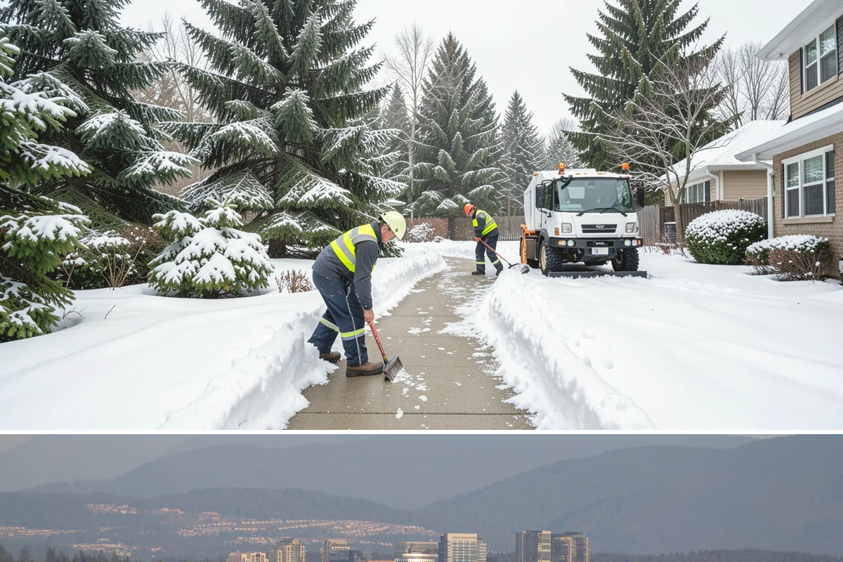 HOA Deicing in Medina, King County, WA - Ice control aligns with the December-through-February core season, with added visits during prolonged outflow-driven freezes...