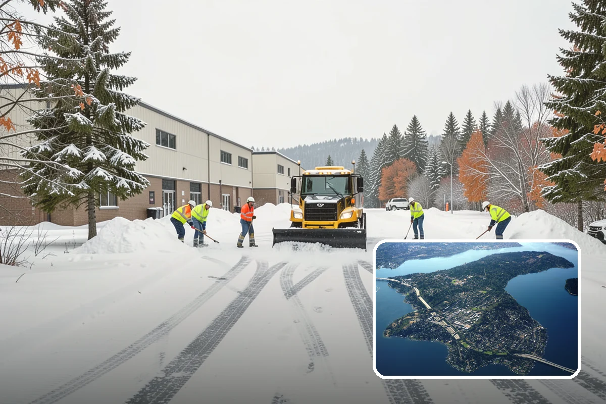 HOA Deicing in Mercer Island, King County, WA - Demonstrates board due diligence with documented common-area care