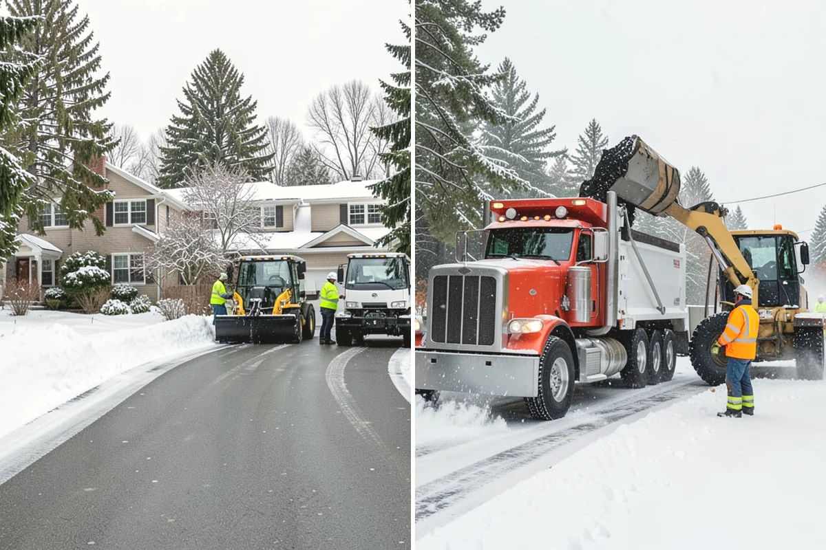 HOA Deicing in Mercer Island, King County, WA - Map association streets, kiosks, amenity walks, and guest lots with the board