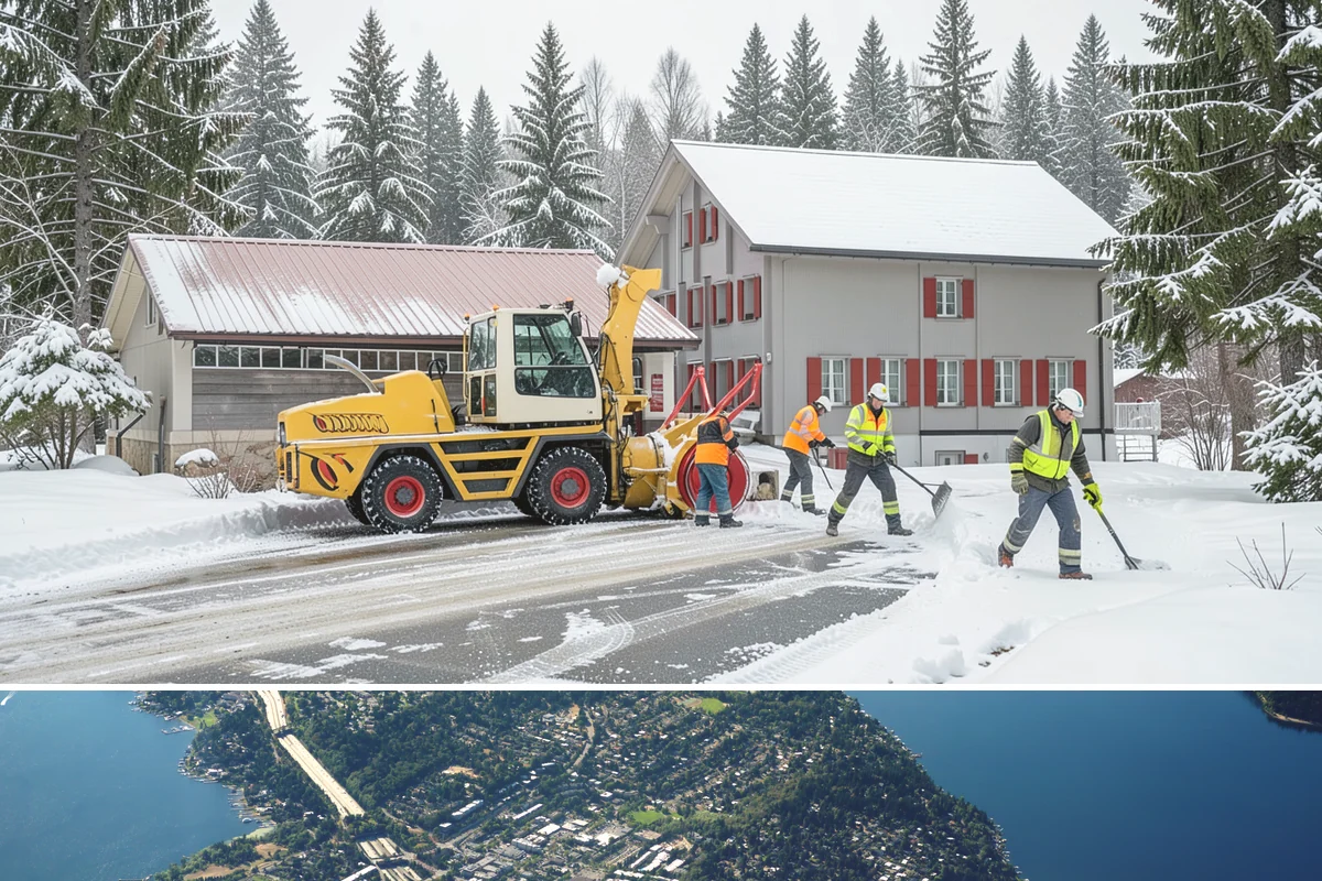 HOA Deicing in Mercer Island, King County, WA - Ice control aligns with the December-through-February core season, with added visits during prolonged outflow-driven freezes...