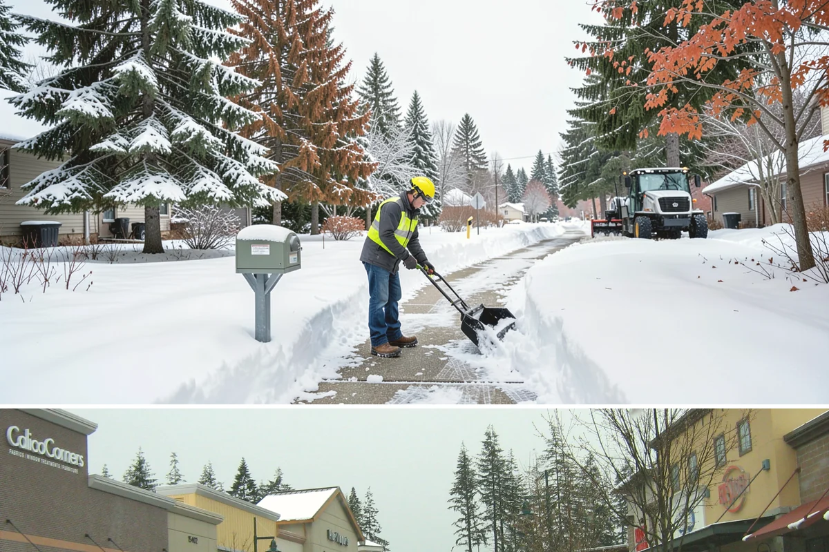 HOA Deicing in Mill Creek, Snohomish County, WA - Ice control aligns with the December-through-February core season, with added visits during prolonged outflow-driven freezes...