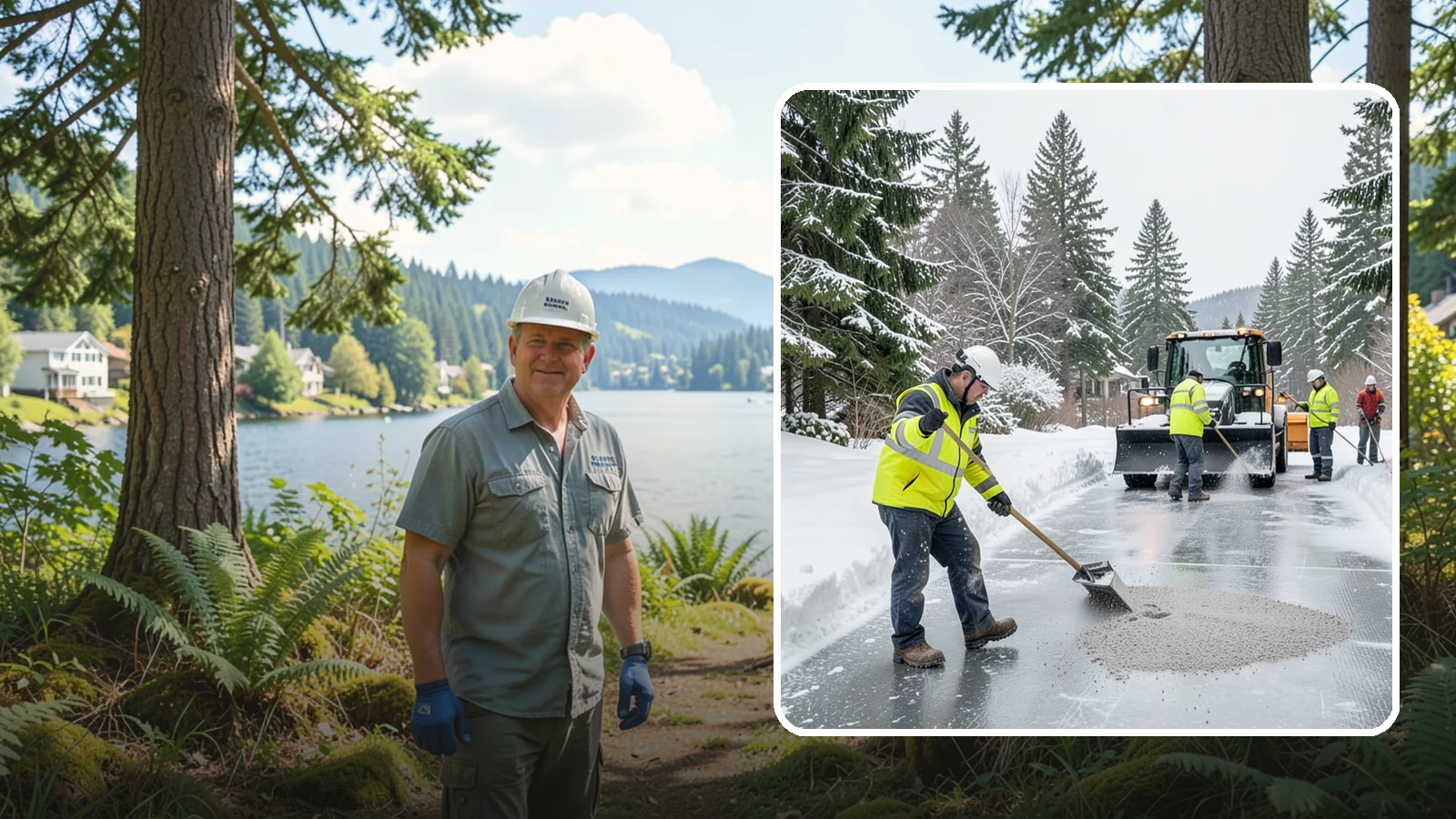 HOA Deicing in Milton, King County, WA - Community-wide deicing for homeowner associations, protecting shared roads, mailbox kiosks, and clubhouse walks from the glaze...