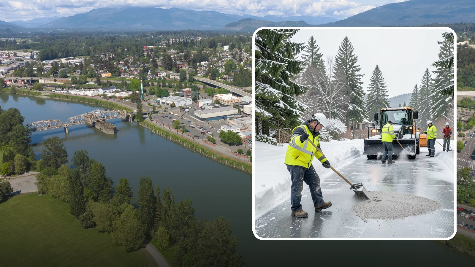 HOA Deicing in Mount Vernon, Skagit County, WA - Community-wide deicing for homeowner associations, protecting shared roads, mailbox kiosks, and clubhouse walks from the glaze...