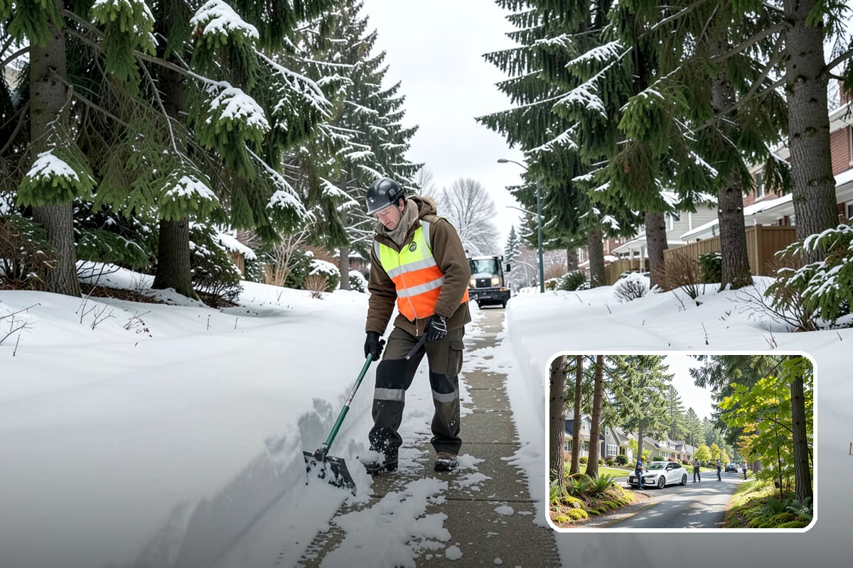 HOA Deicing in Normandy Park, King County, WA - Demonstrates board due diligence with documented common-area care