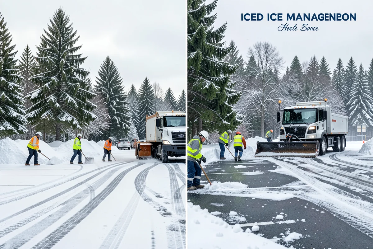 HOA Deicing in Normandy Park, King County, WA - Map association streets, kiosks, amenity walks, and guest lots with the board