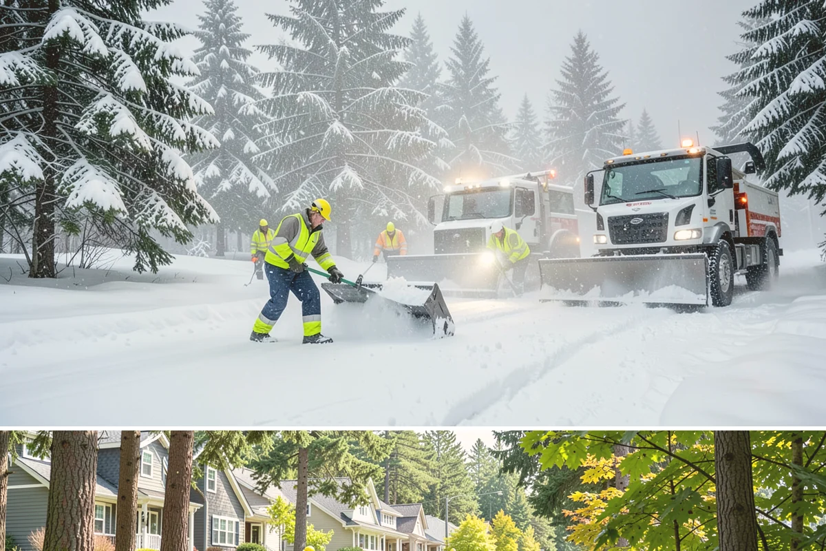 HOA Deicing in Normandy Park, King County, WA - Ice control aligns with the December-through-February core season, with added visits during prolonged outflow-driven freezes...