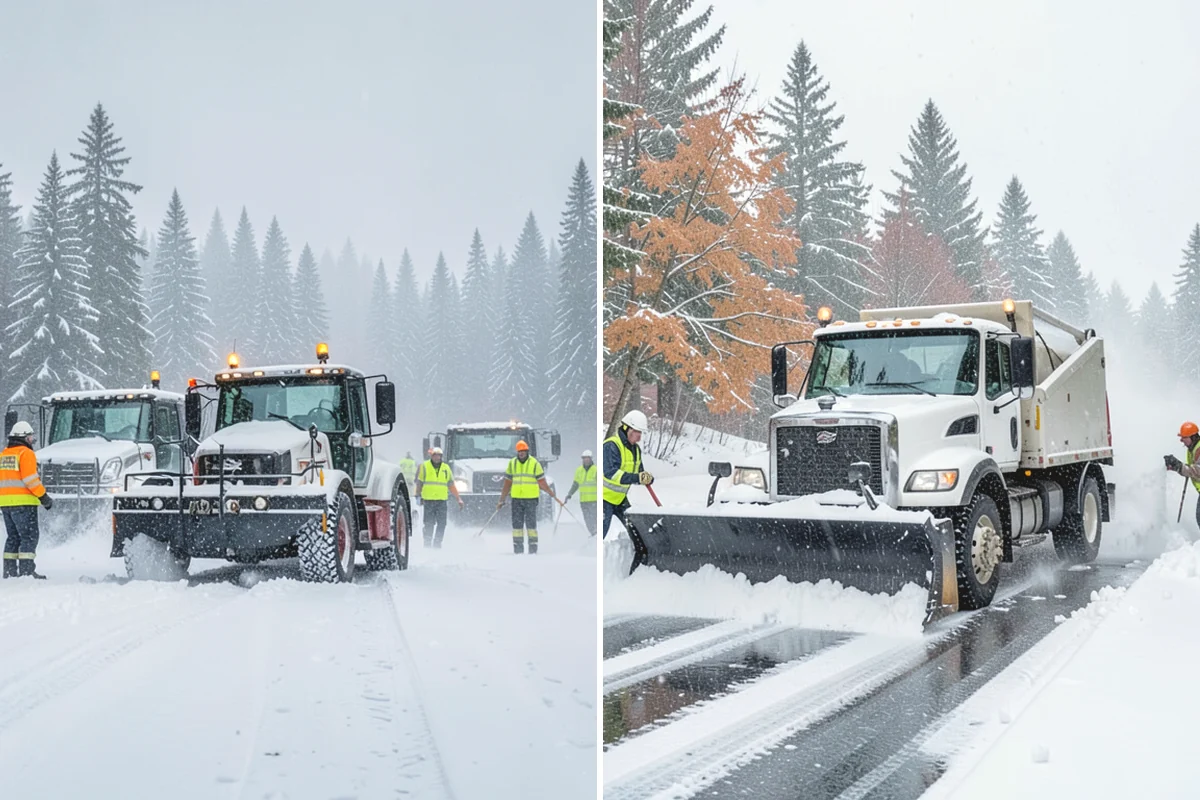 HOA Deicing in Oak Harbor, Island County, WA - Map association streets, kiosks, amenity walks, and guest lots with the board