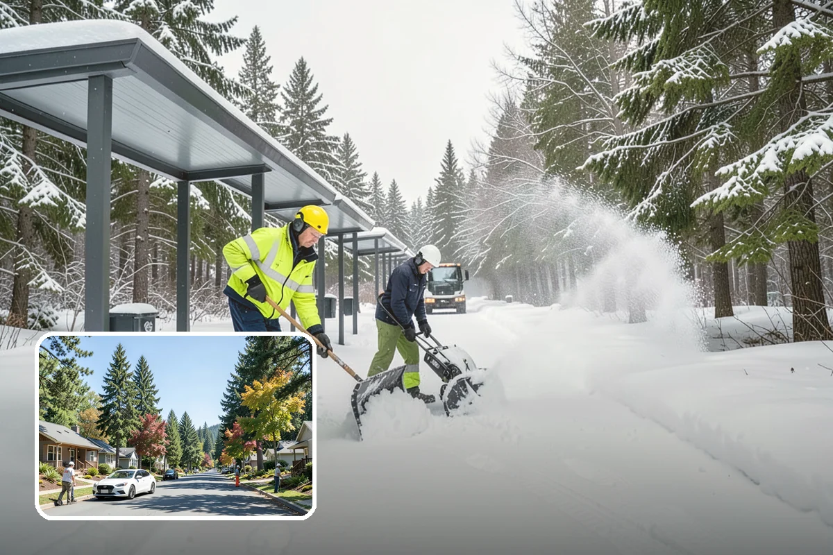 HOA Deicing in Orting, Pierce County, WA - Demonstrates board due diligence with documented common-area care