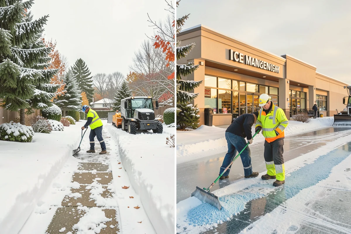HOA Deicing in Orting, Pierce County, WA - Map association streets, kiosks, amenity walks, and guest lots with the board
