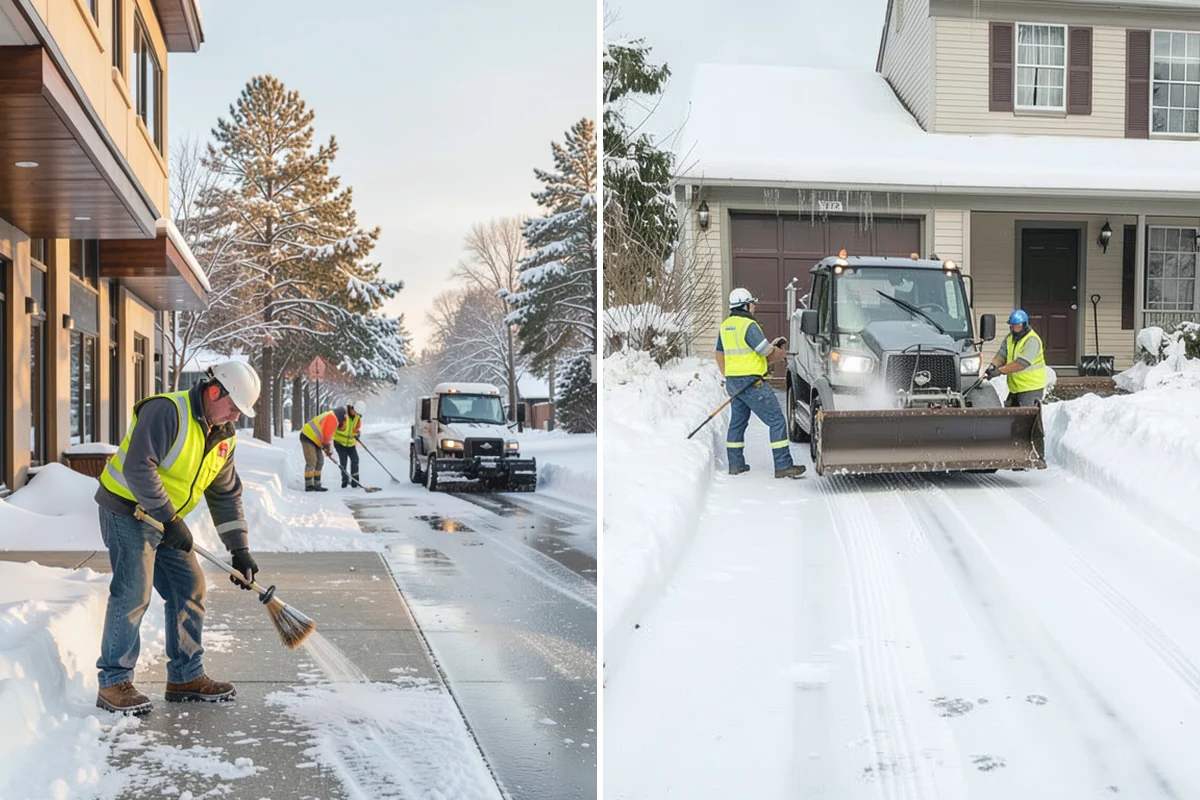 HOA Deicing in Renton, King County, WA - Map association streets, kiosks, amenity walks, and guest lots with the board