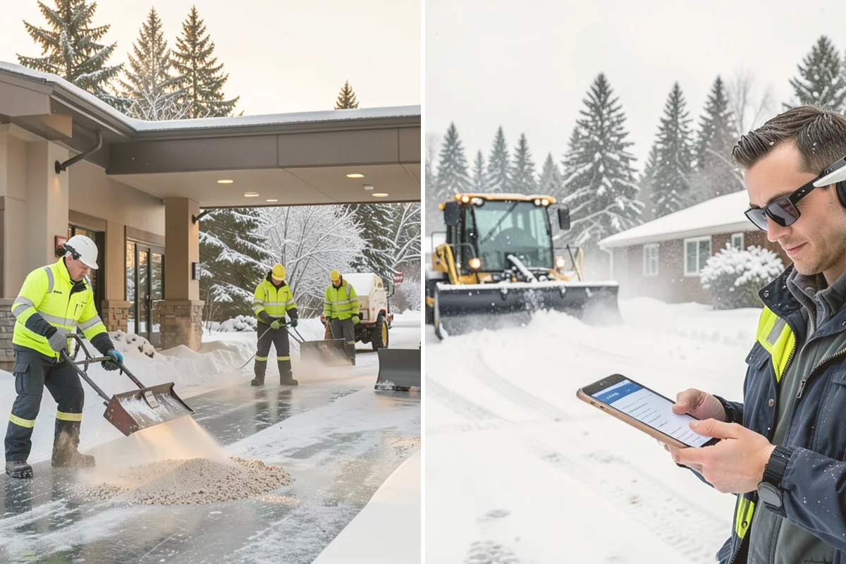 HOA Deicing in Sammamish, King County, WA - Map association streets, kiosks, amenity walks, and guest lots with the board