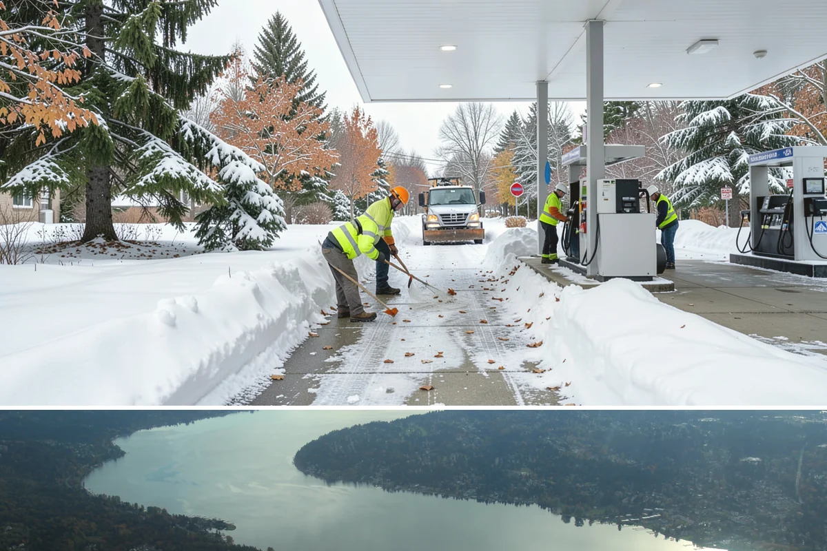 HOA Deicing in Sammamish, King County, WA - Ice control aligns with the December-through-February core season, with added visits during prolonged outflow-driven freezes...