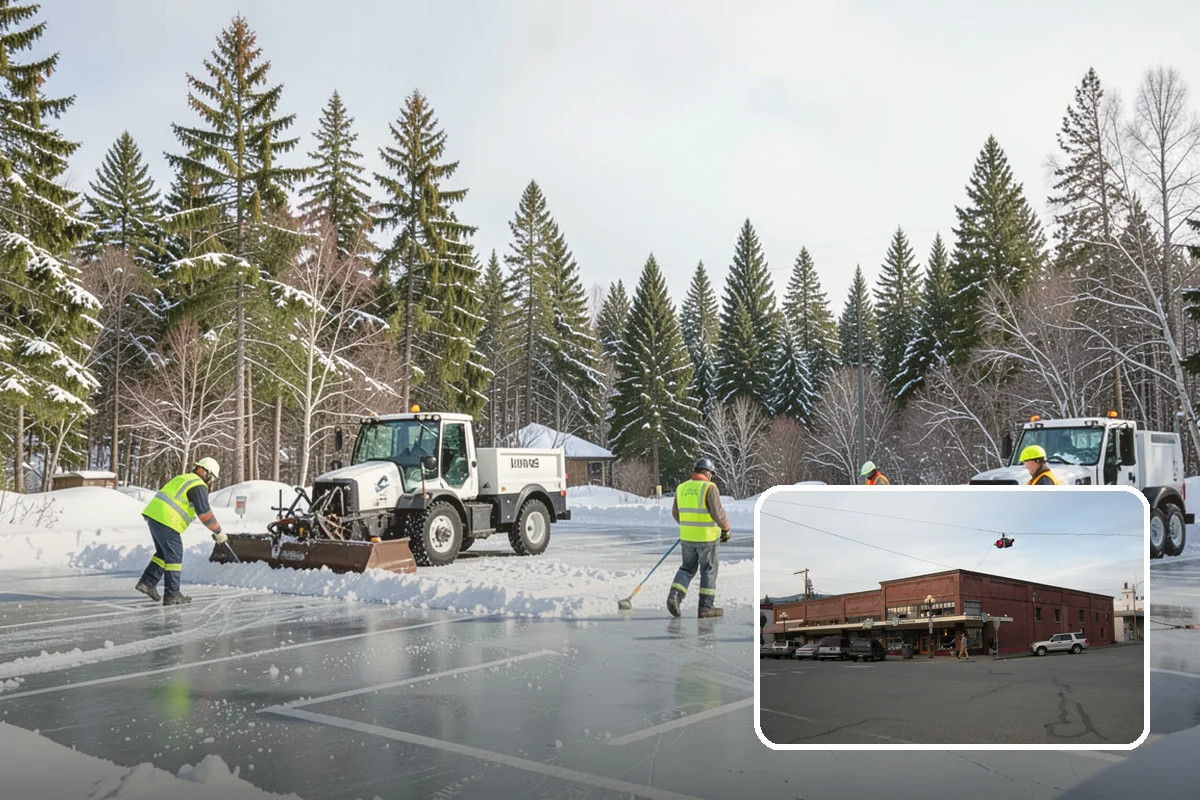 HOA Deicing in Sedro-Woolley, Skagit County, WA - Demonstrates board due diligence with documented common-area care
