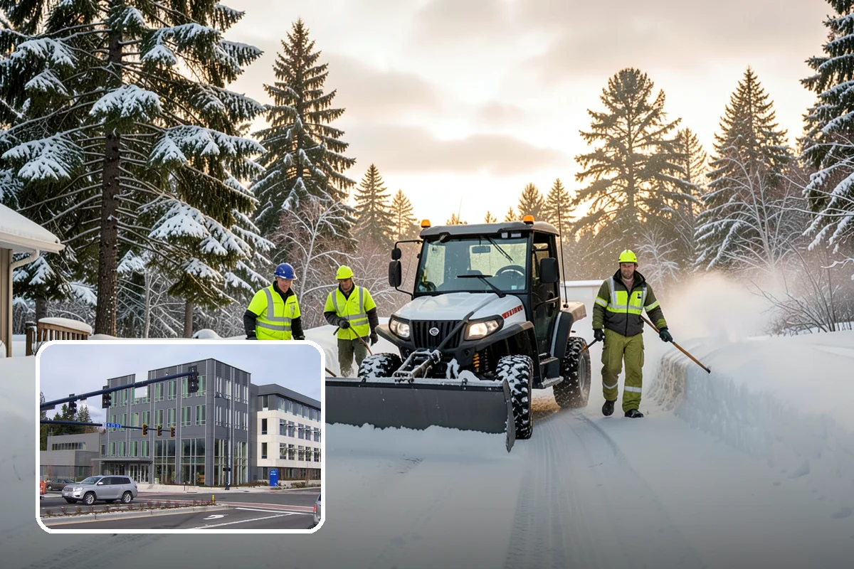 HOA Deicing in Shoreline, King County, WA - Demonstrates board due diligence with documented common-area care