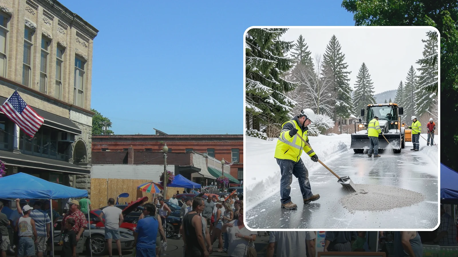 HOA Deicing in Snohomish, Snohomish County, WA - Community-wide deicing for homeowner associations, protecting shared roads, mailbox kiosks, and clubhouse walks from the glaze...
