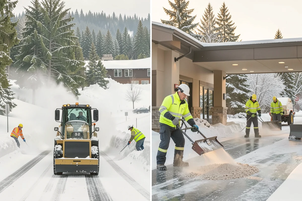 HOA Deicing in Snohomish, Snohomish County, WA - Map association streets, kiosks, amenity walks, and guest lots with the board