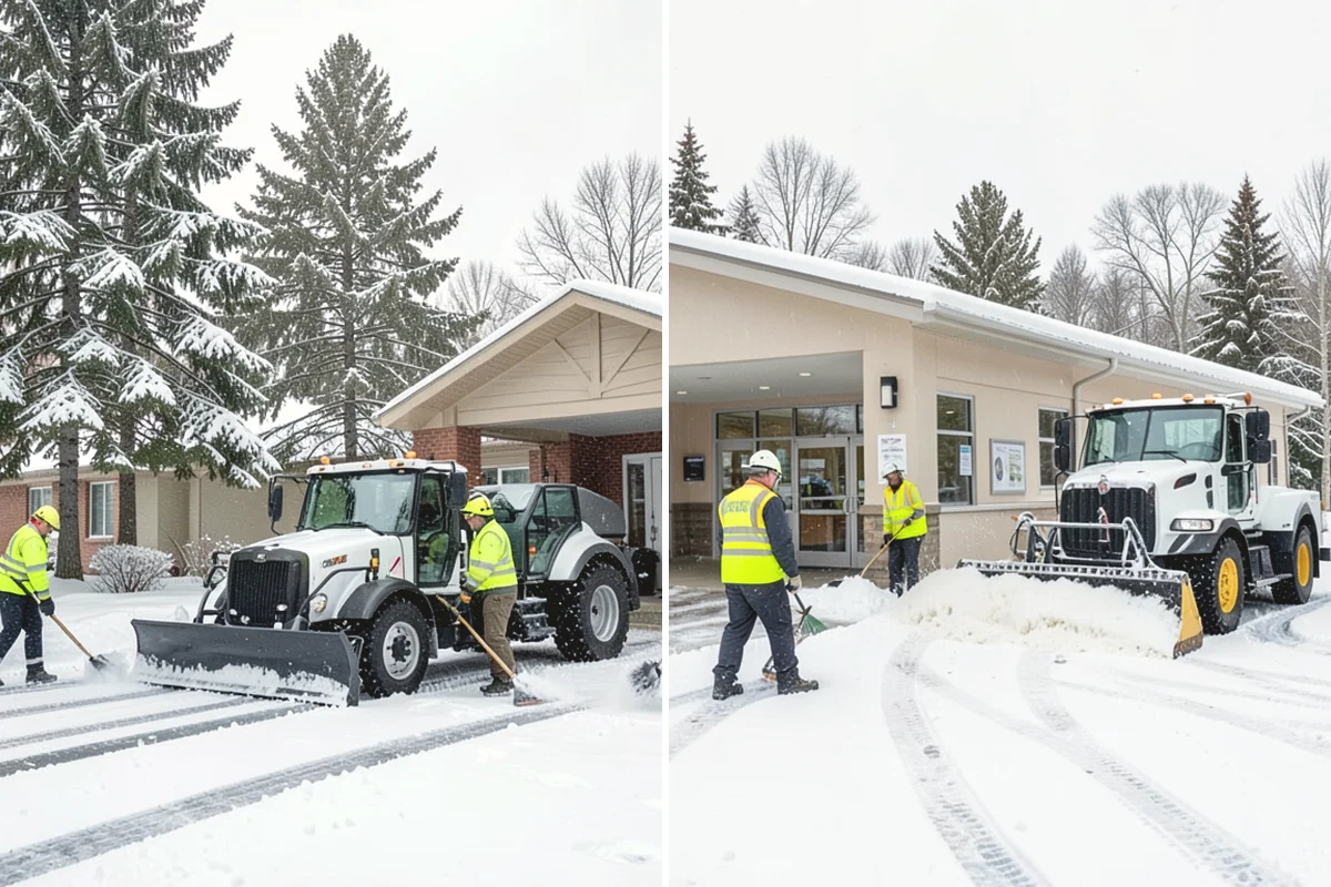 HOA Deicing in Tukwila, King County, WA - Map association streets, kiosks, amenity walks, and guest lots with the board
