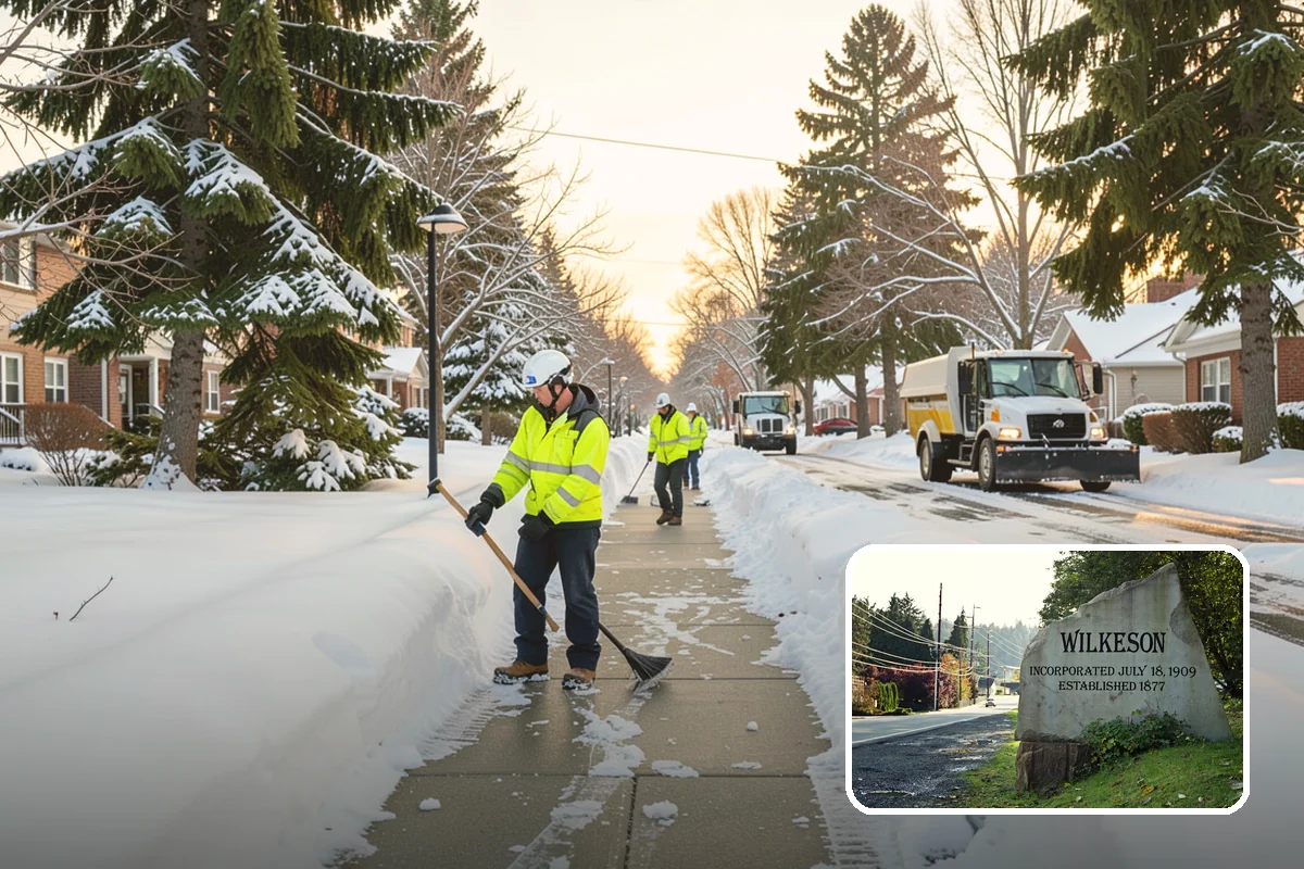 HOA Deicing in Wilkeson, Pierce County, WA - Demonstrates board due diligence with documented common-area care
