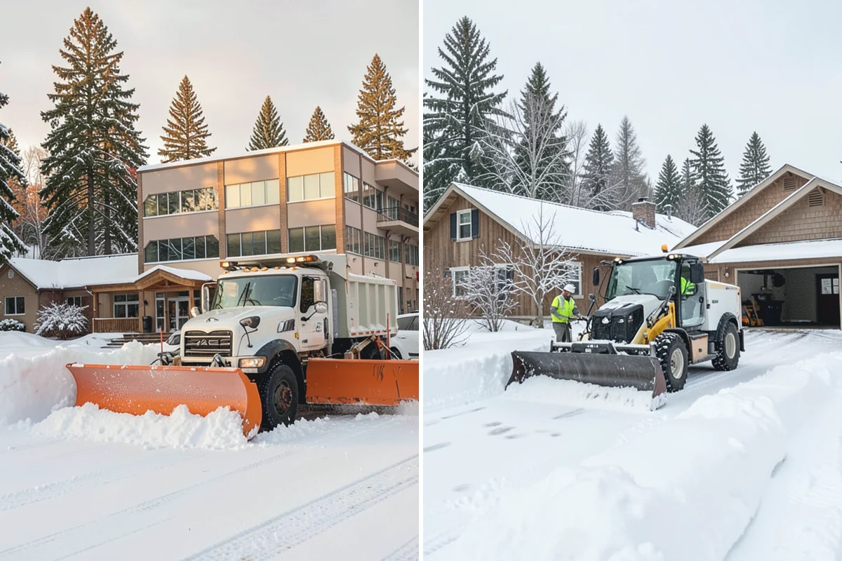 HOA Deicing in Wilkeson, Pierce County, WA - Map association streets, kiosks, amenity walks, and guest lots with the board