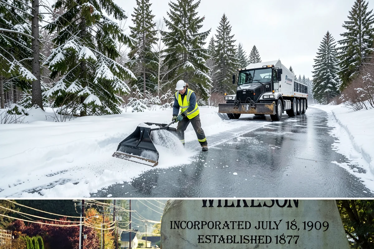 HOA Deicing in Wilkeson, Pierce County, WA - Ice control aligns with the December-through-February core season, with added visits during prolonged outflow-driven freezes...
