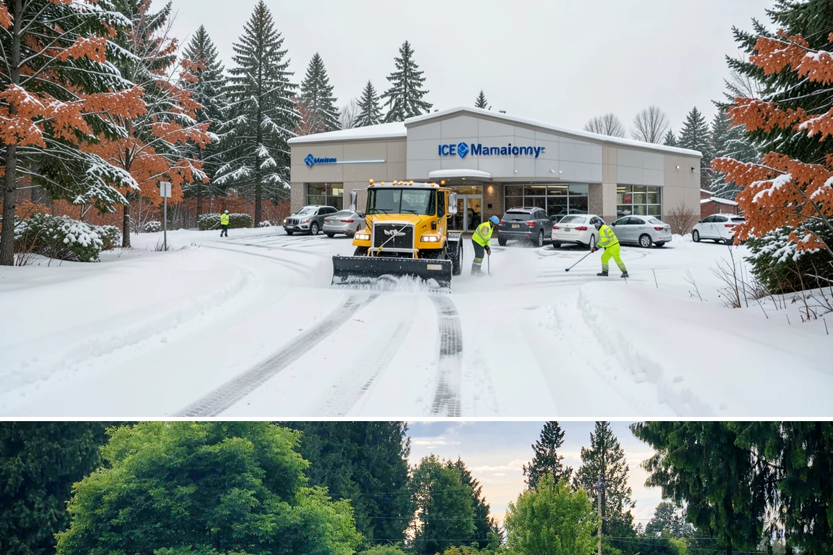 HOA Parking Lot Snow Removal in Bonney Lake, Pierce County, WA - HOA lots in Western Washington face the greatest snow demand from December into early February, aligning with peak overnight...