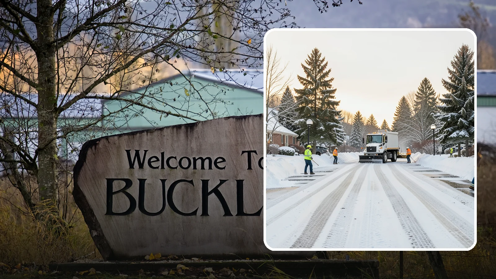 HOA Parking Lot Snow Removal in Buckley, Pierce County, WA - We service shared HOA community lots on a documented contract that protects the board from Western Washington winter liability.