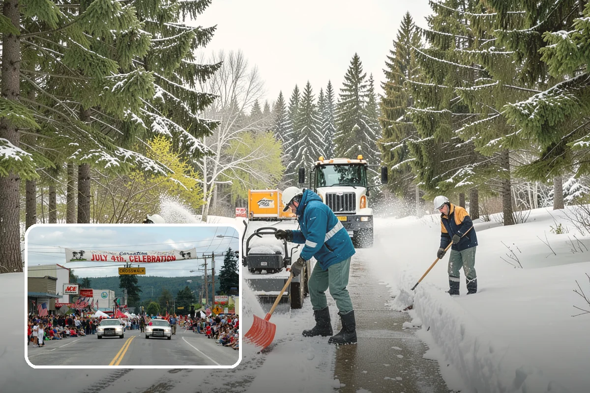 HOA Parking Lot Snow Removal in Carnation, King County, WA - Board liability is reduced with a documented, trigger-based service record
