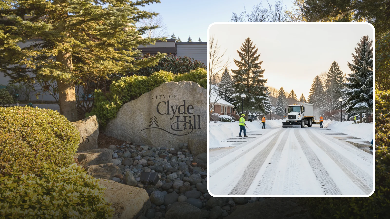 HOA Parking Lot Snow Removal in Clyde Hill, King County, WA - We service shared HOA community lots on a documented contract that protects the board from Western Washington winter liability.